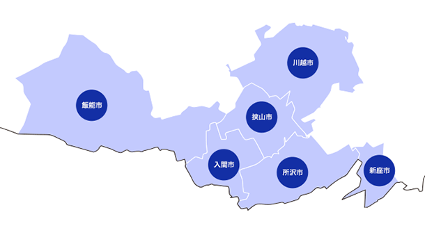 埼玉の地図