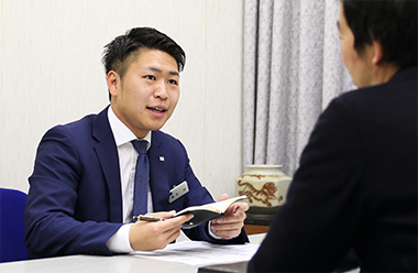 画像:商談